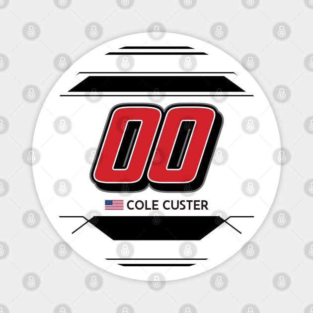 Cole Custer #00 2023 NASCAR Design Magnet by AR Designs 